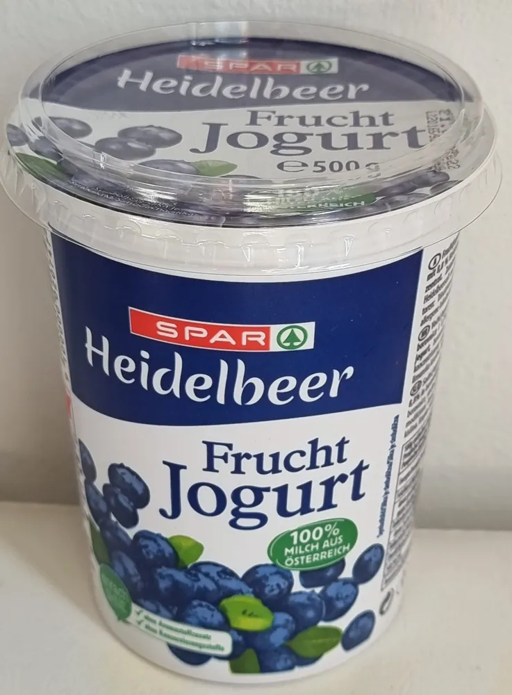 Fruchtjogurt Heidelbeer