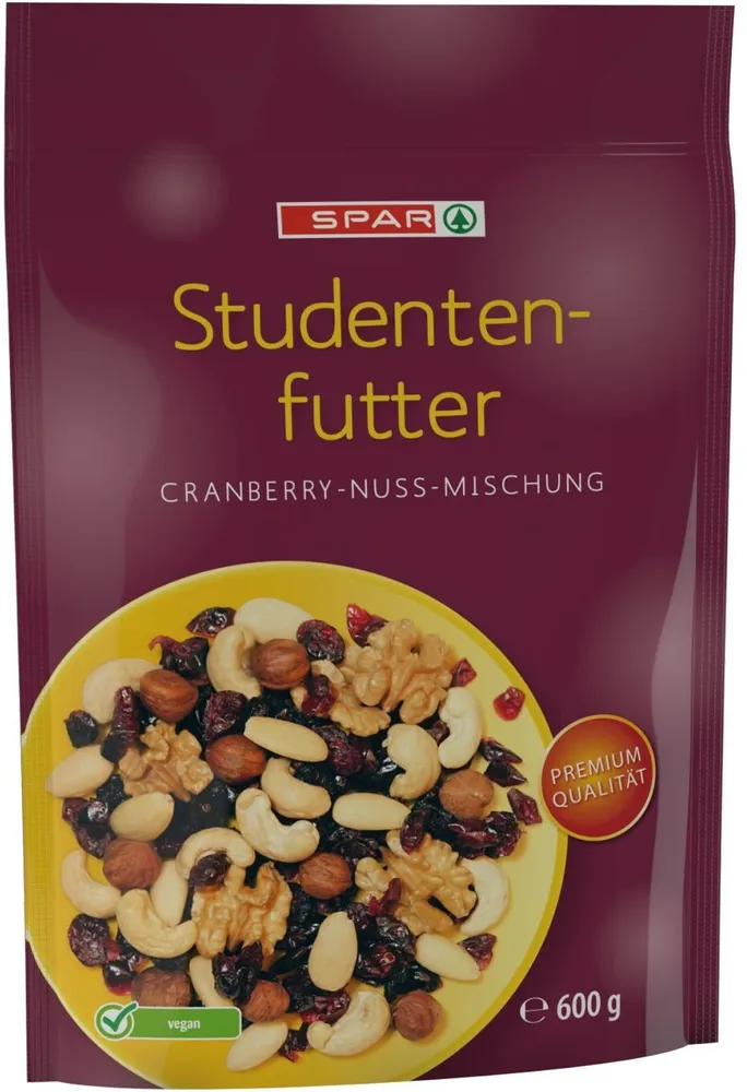 Studentenfutter Cranberry-Nuss-Mischung