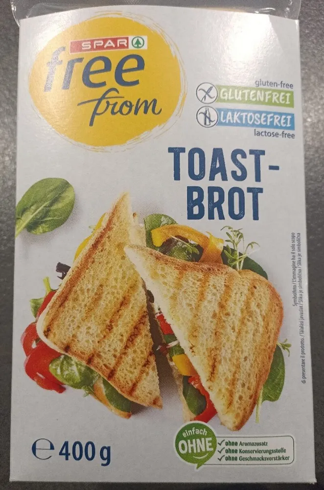 Toastbrot Glutenfrei