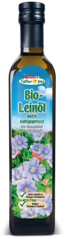 Bio-Leinöl kaltgepresst