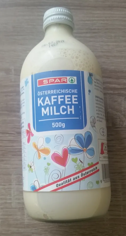 Österreichische Kaffeemilch