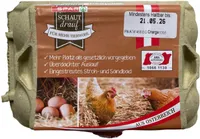 Eier aus Bodenhaltung