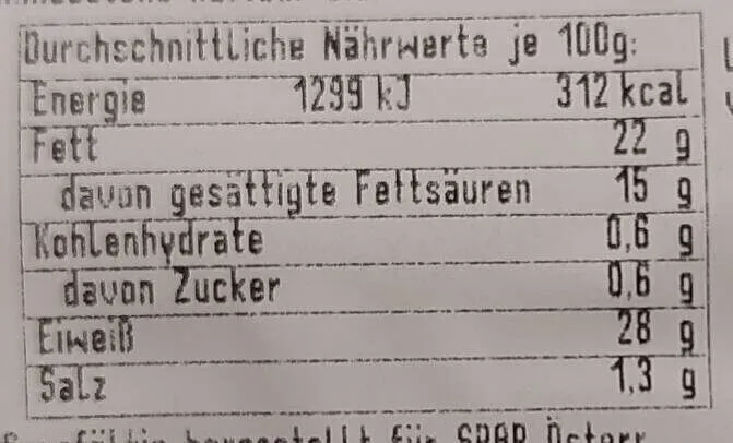Milder Mozzarella in runden Scheiben