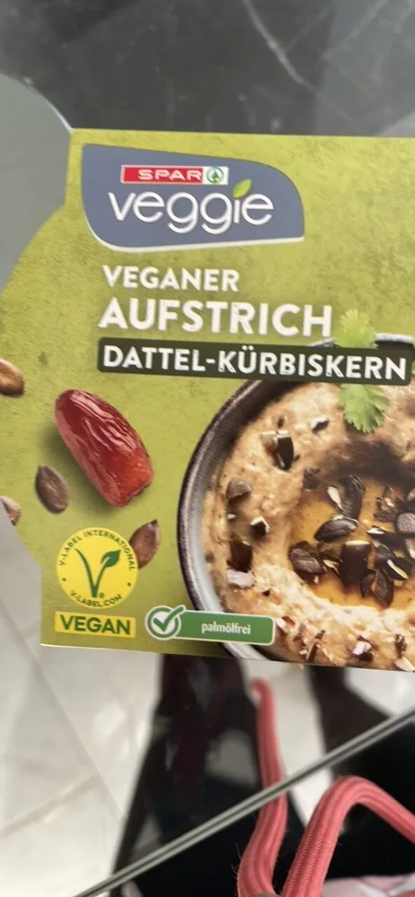 Veganer Aufstrich Dattel-Kürbiskern