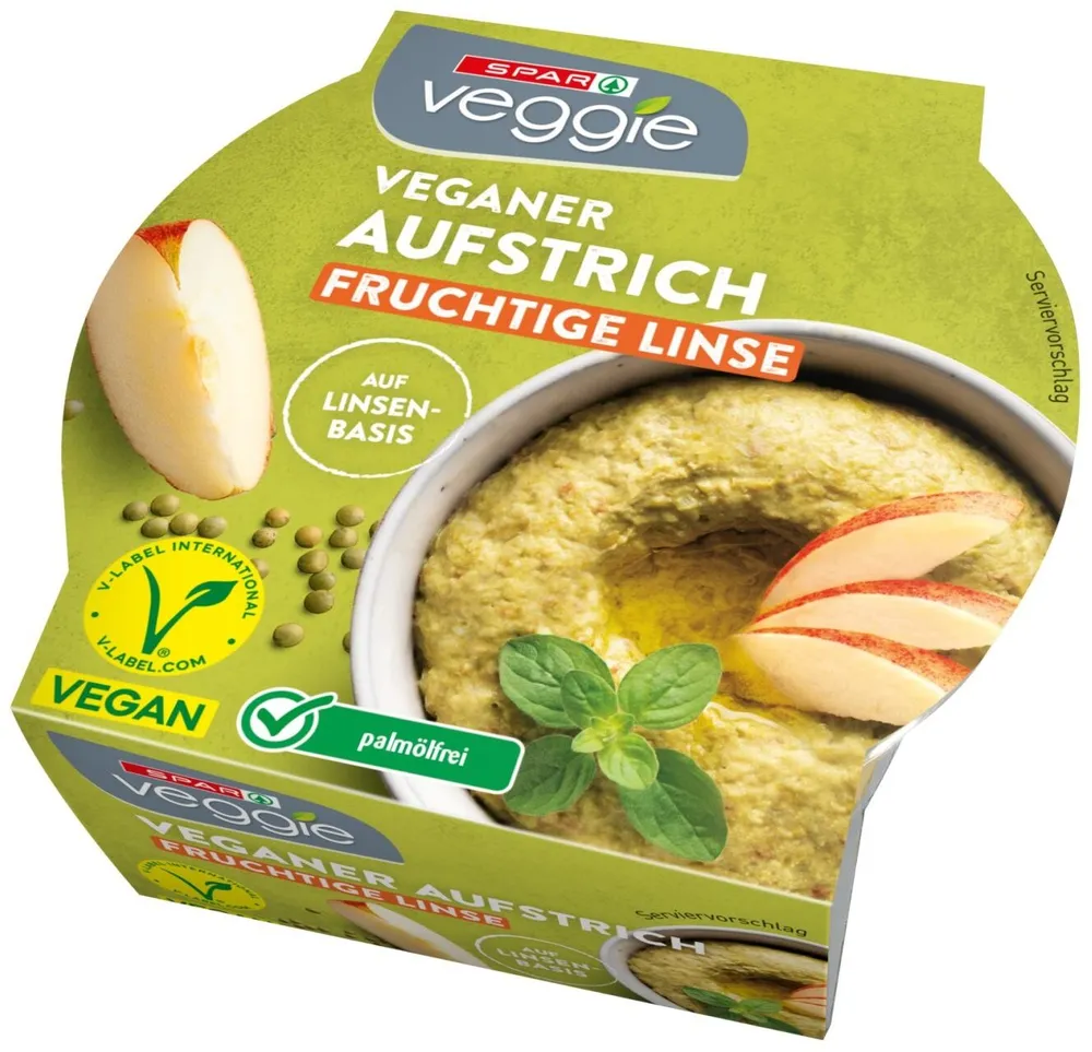 Veganer Aufstrich fruchtige Linse