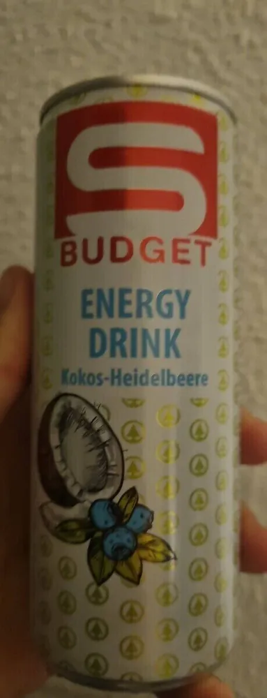 Energy Drink Kokos-Heidelbeere