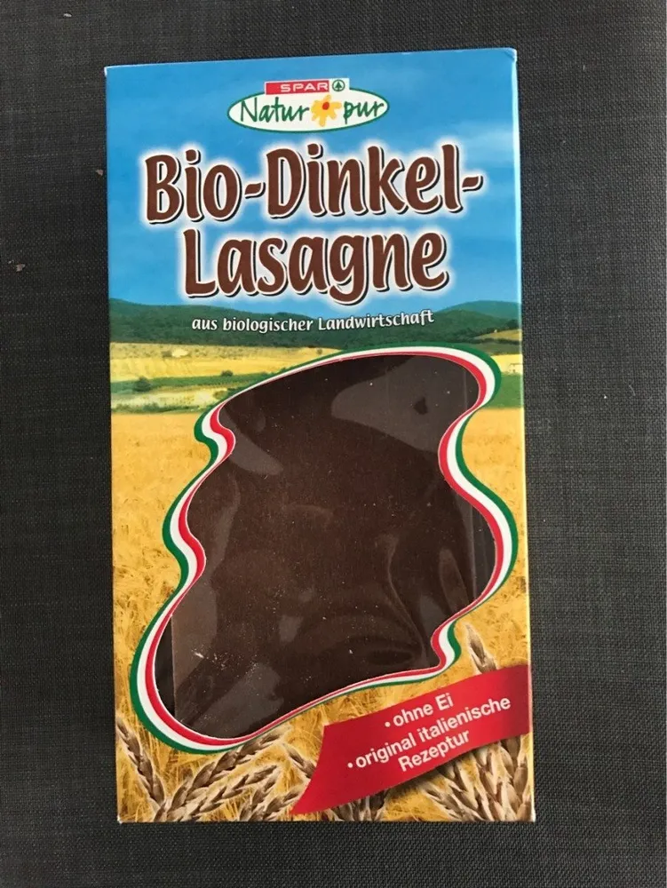 Bio-Dinkel-Lasagne