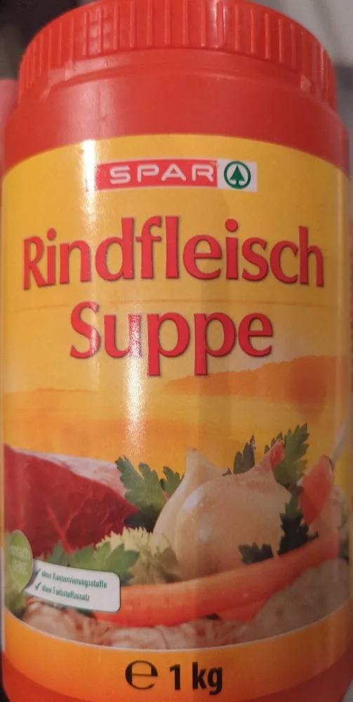 Rindfleisch Suppe
