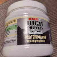 High Protein Proteinpulver Vanillegeschmack
