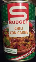 Chili von carne Dose, S-Budget