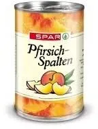 Pfirsichhälften