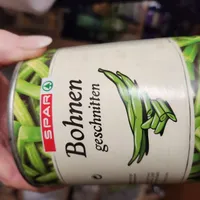 Bohnen geschnitten