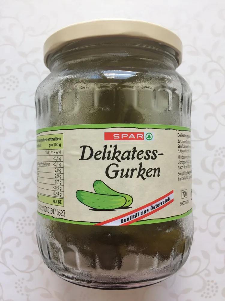 Delikatess-Gurken