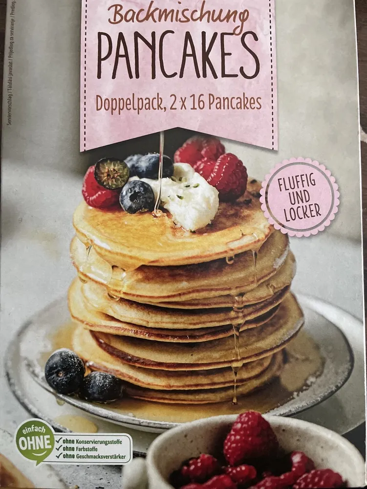 Backmischung Pancakes