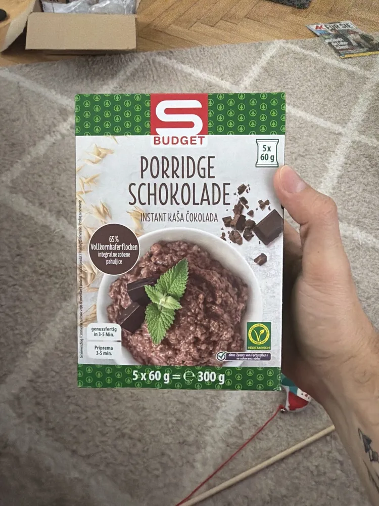 Porridge Schokolade