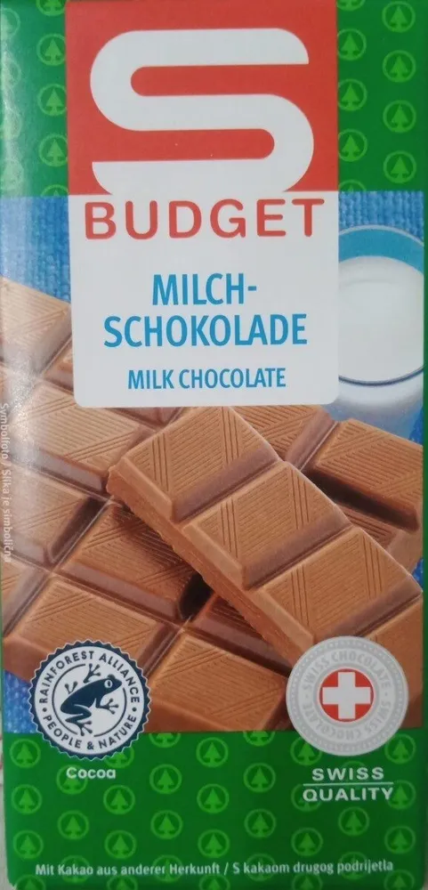 Milch-Schokolade milk chocolate