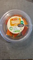 Orange Peppers gefüllt
