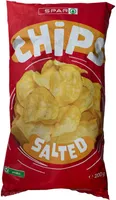Chips gesalzen