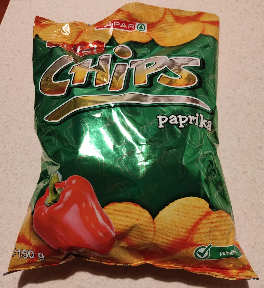 Chips paprika