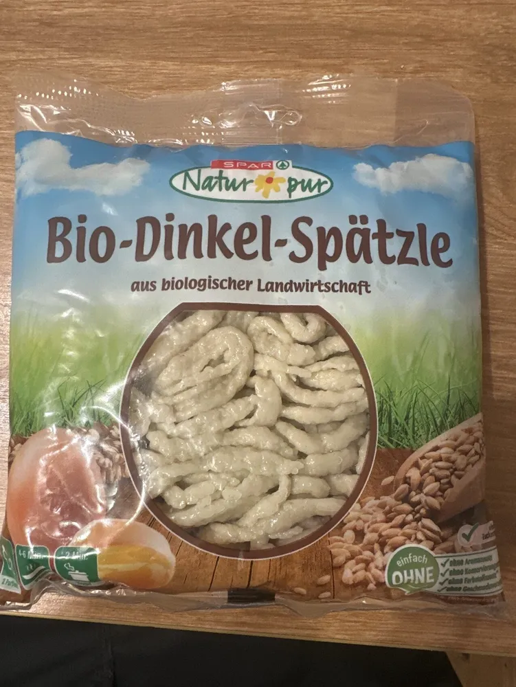 Bio Dinkel Spätzle