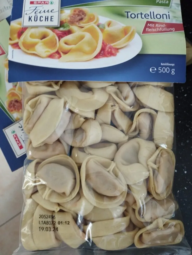 Tortelloni mit Rindfleischfüllung