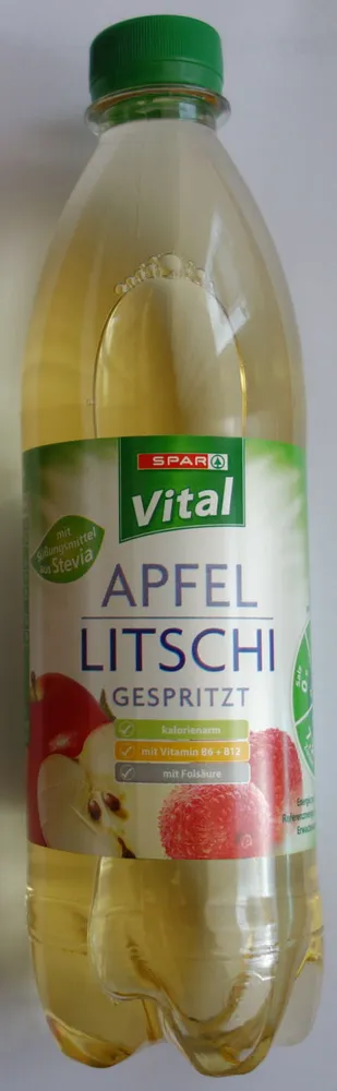 Apfel Litschi gespritzt