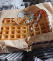 Frische Eierwaffeln