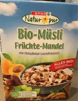 Bio müsli Früchte-Mandel