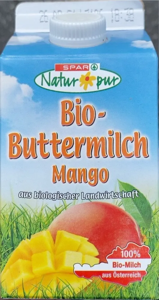 Bio Buttermilch Mango