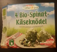 4 Bio-Spinat-Käseknödel