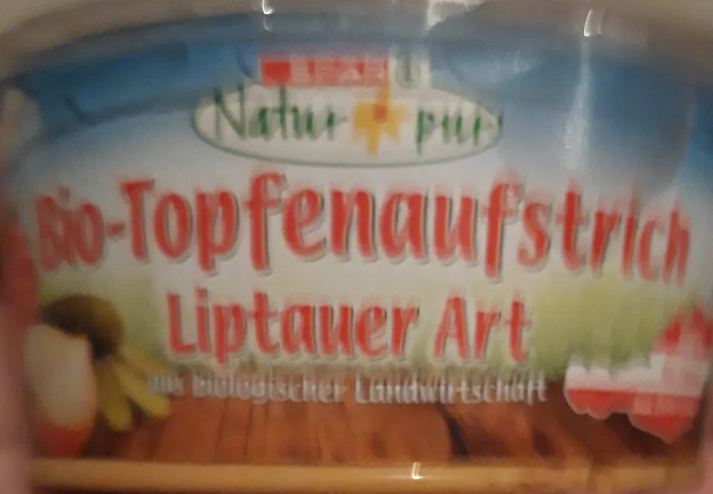 Bio-Topfenaufstrich Liptauer Art