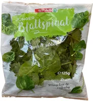 Junger Blattspinat