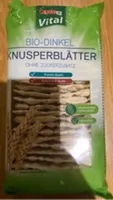 Bio Dinkel Knusperblätter