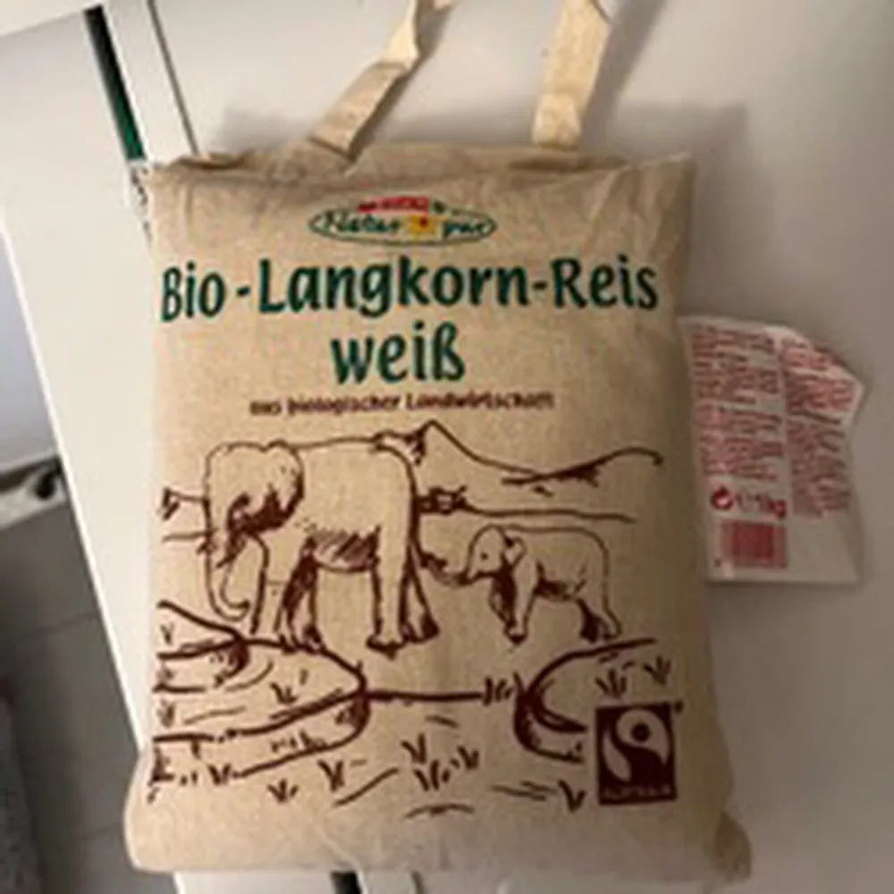Bio-Langkorn-Reis weiß