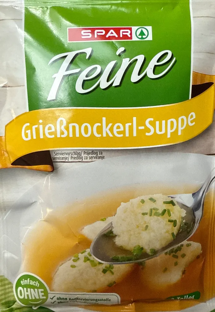 Grießnockerl-Suppe