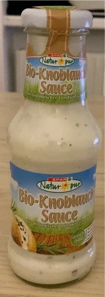 Bio-Knoblauch-Sauce