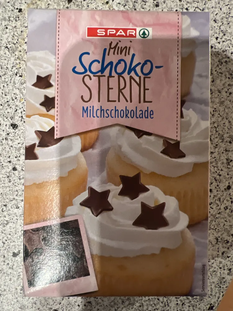 Mini Schoko-Sterne