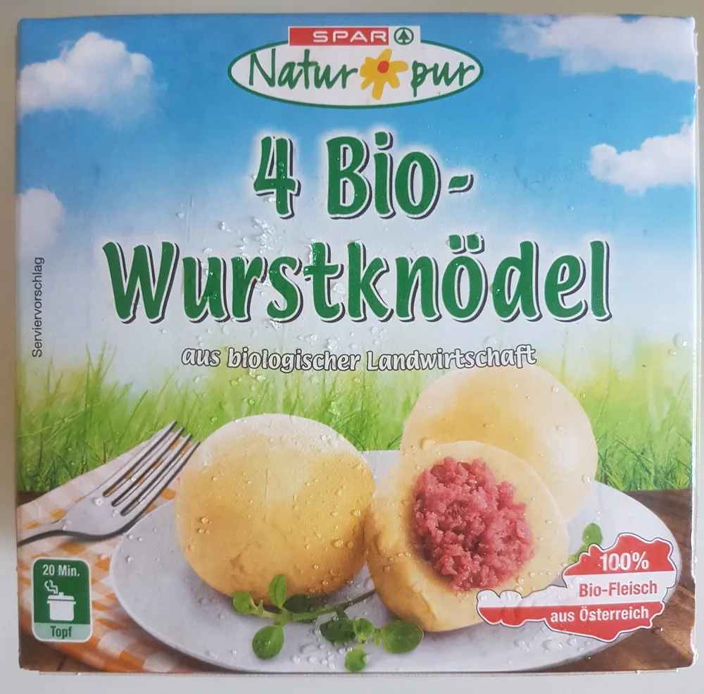 4 Bio-Wurstknödel