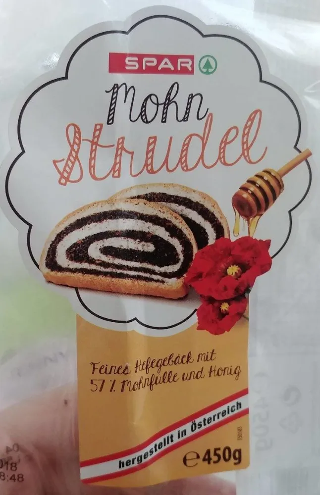 Mohn strudel