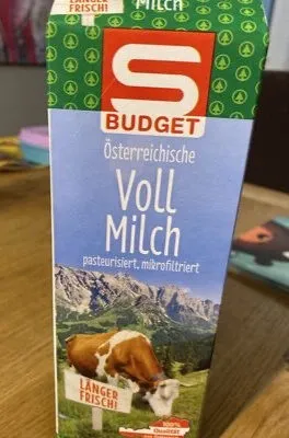 Österreichische Vollmilch pasteurisiert länger frisch