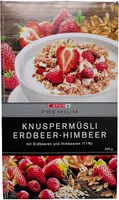 Erdbeer-Himbeer Knuspermüsli
