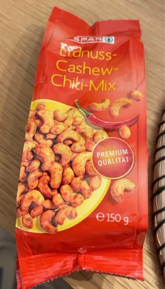 Erdnuss-cashew-chili-mix