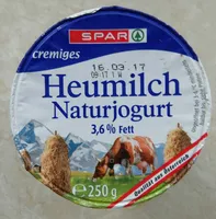Heumilch Naturjogurt