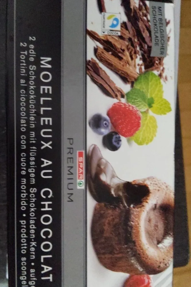 Moelleux au chocolat
