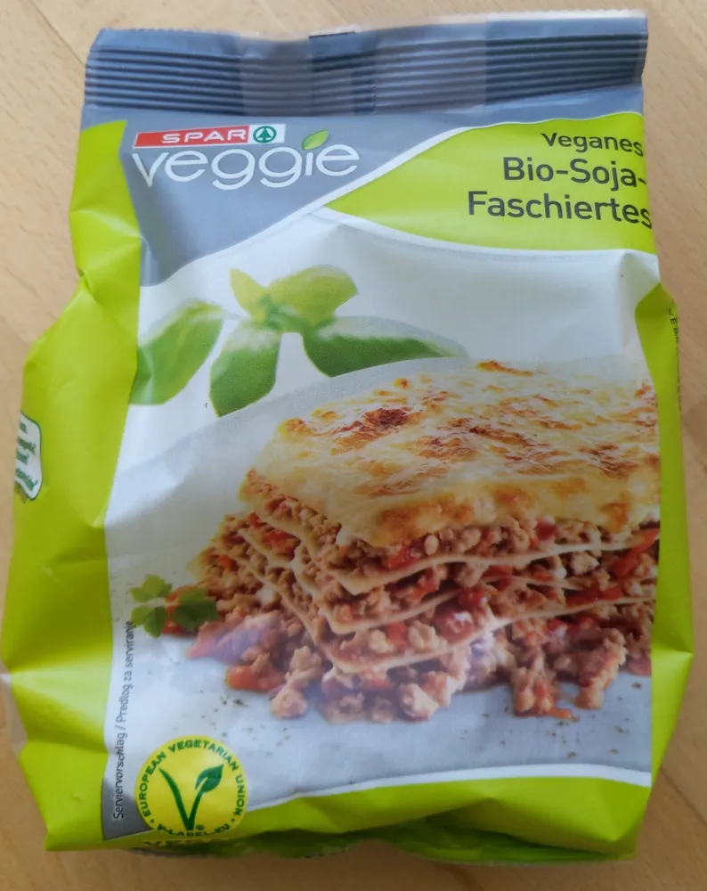 Veganes Bio-Soja-Faschiertes