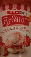 Spar Eis Salon Panna Cotta & Erdbeere