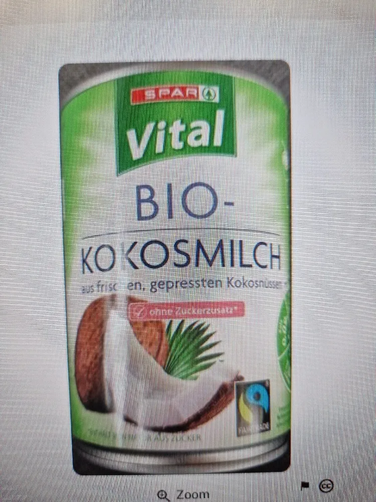 Bio-Kokosmilch