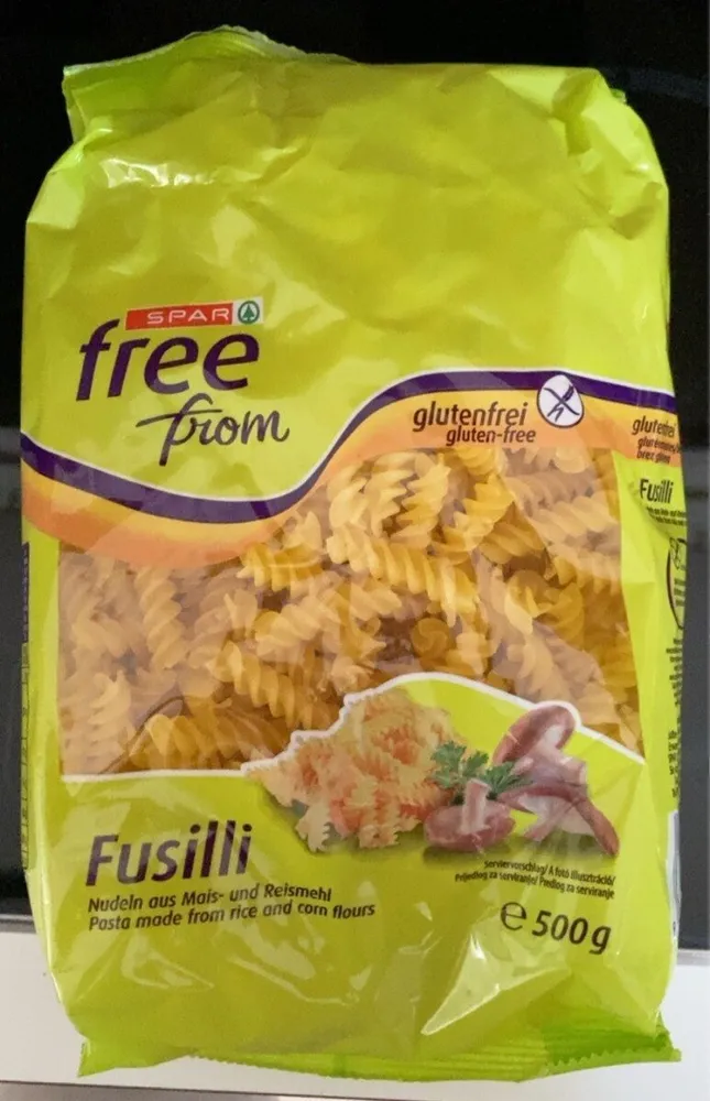 Fusilli gluten-free