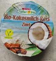 Bio-Kokosmilch-Reis Zimt