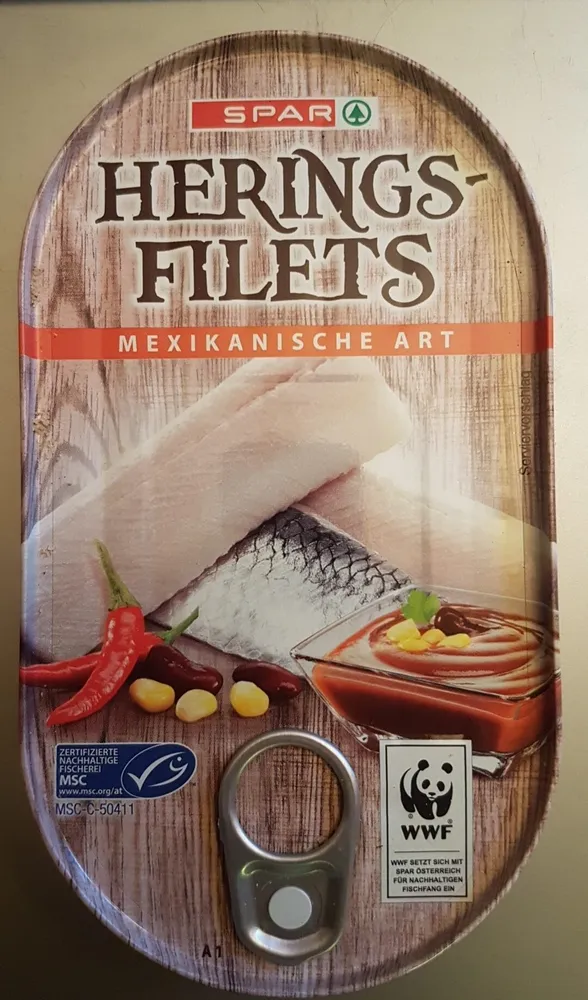 Heringsfilets Mexikanische Art